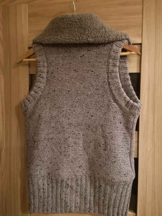 Nowa Modna Kamizelka / bezrękawnik damski S