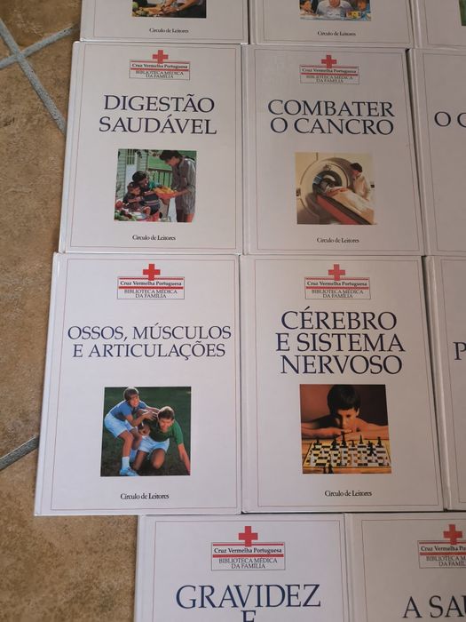 Livros Cruz Vermelha - Saúde