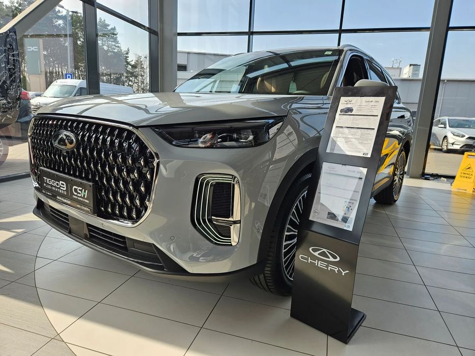 Chery Tiggo 9 Auto Demo / Gwarancja 7 Lat lub do 150 000km / Plug-In