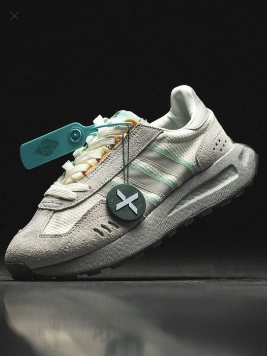 Кросівки adidas retropy e5 grey green / bs