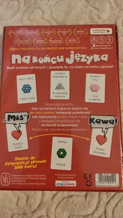 Gra towarzyska Na końcu języka - nowa