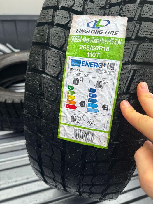 Зима скат/ шина LINGLONG TIRE GREEN Max Ice I-15 SUV 265/60R18 110T