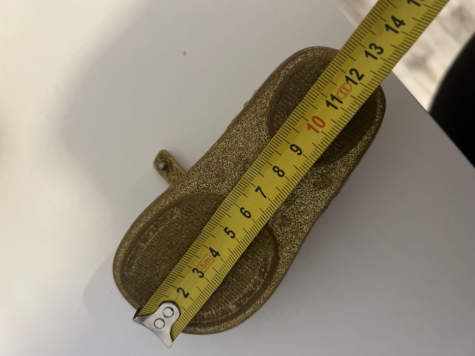 Złote buty Mini Melissa