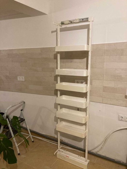 Gaveta/organizador para armário de cozinha. 200x50x25 cm, usado