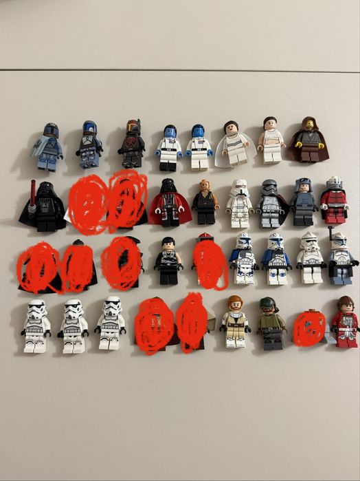 Figurki Lego Star Wars Unikaty