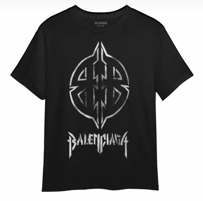 Футболки Balenciaga Logo BB унисекс черная белая баленсиага Новинки