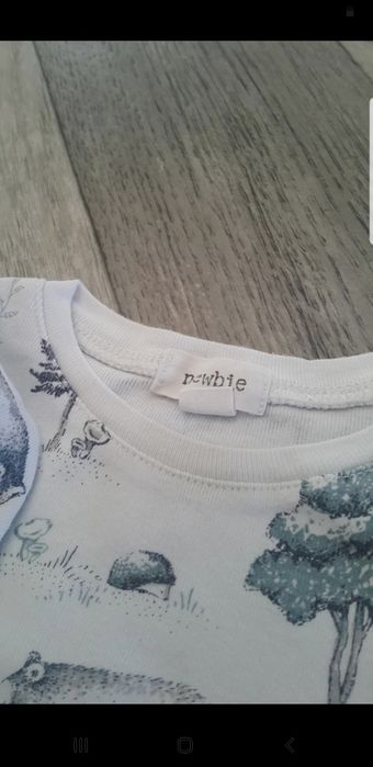 Zestaw komplet Newbie body spodnie śliniak kocyk