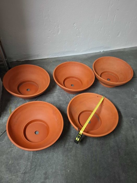 Vasos 41 cm terracota