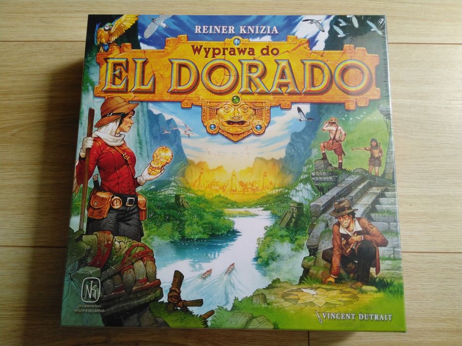 Wyprawa do el dorado eldorado gra planszowa karciana