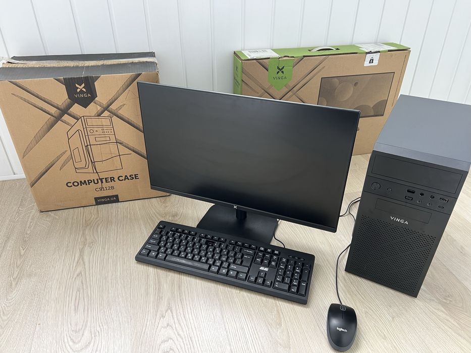 Готовий комплект ПК + Монітор 24” IPS Full HD 100Hz
