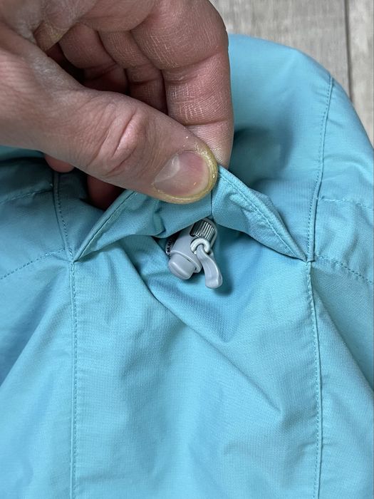 Mammut dry-tech куртка ветровка L размер женская трекинговая бирюзовая