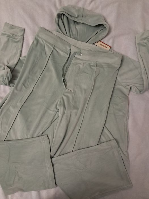 Zestaw dresowy damski dres 44 46 L bluza spodnie dresowe komplet nowy