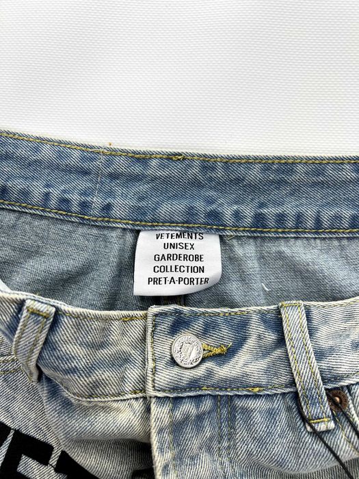 Джинси VETEMENTS jeans штани широкі rap baggy opium denim y2k sk8