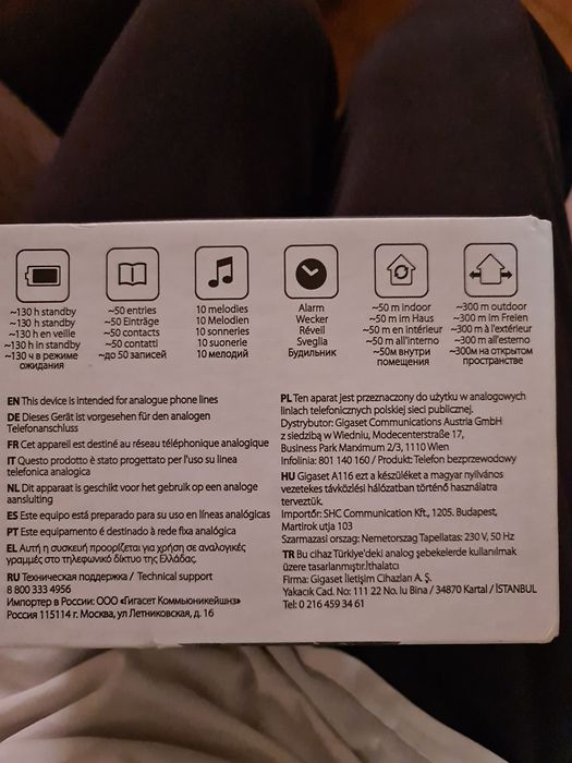 Telefone movel novo