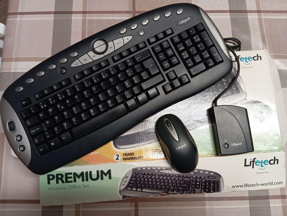 Teclado e rato wireless lifetech