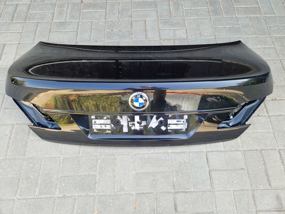 BMW 7 E65 LIFT LCI Klapa Bagażnika Tył Black Sapphire 475/9 Org Lakier
