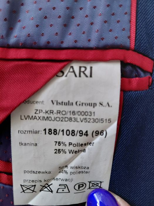 Elegancki garnitur męski