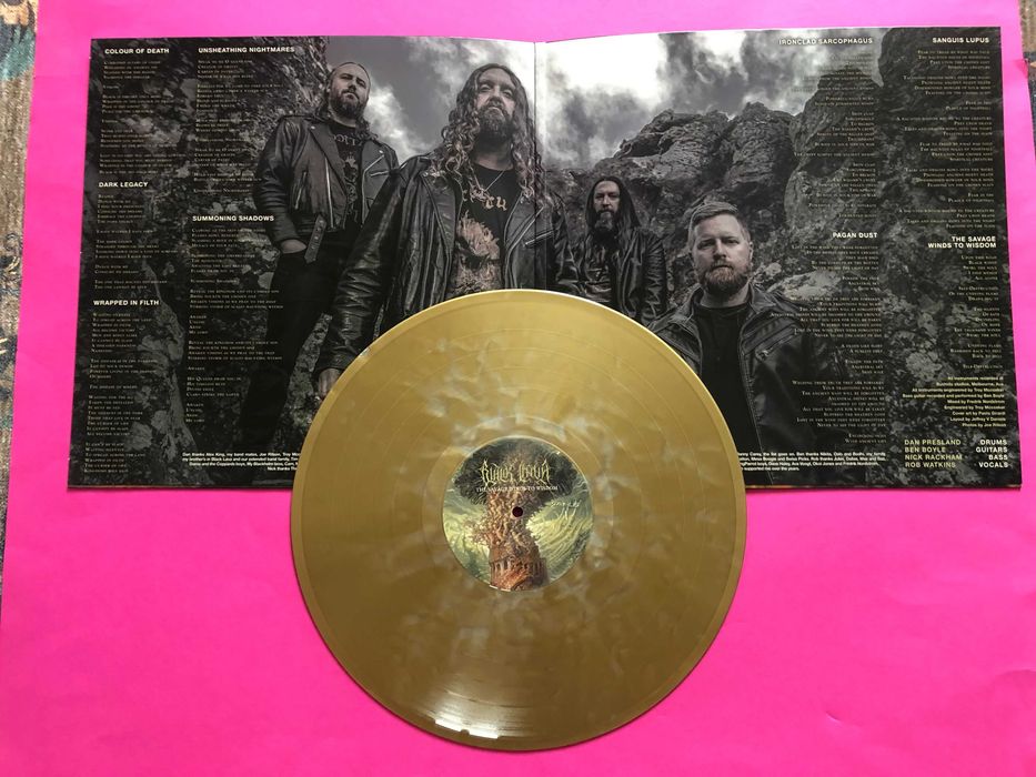 Black Lava - The Savage Winds To Wisdom  DEATH METAL   LP  NOVO