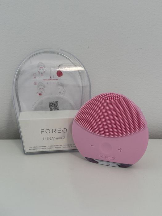 Szczoteczka soniczna do twarzy Foreo Luna mini 2 pearl pink różowa