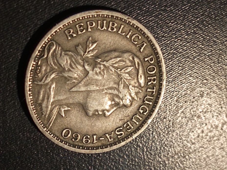 50 centavos - Republica Portuguesa	1960 - Portugal -  Soberba