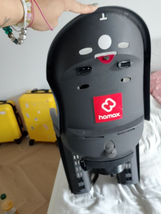 Fotelik rowerowy Hamax smiley