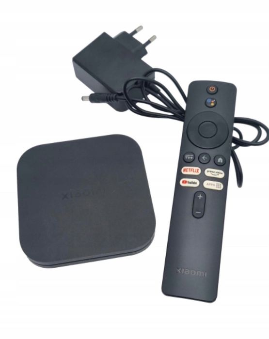 Odtwarzacz multimedialny 4K XIAOMI MI Box S Smart TV 2-Gen Czarny