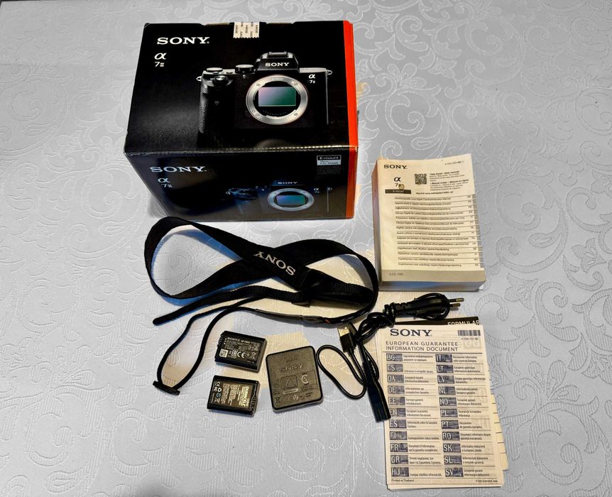 Aparat bezusterkowy Sony , pełna klatka  body A7 II ILCE-7M2 24