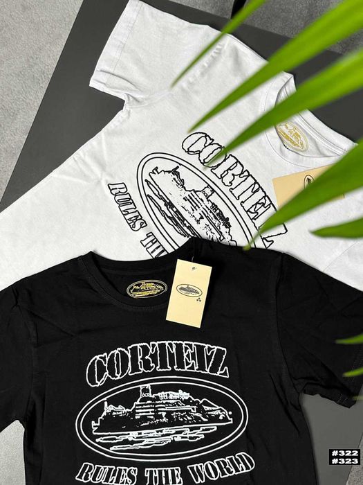 Большой Принт Corteiz Basic • Новая Футболка Кортез • XS S M L XL XXL