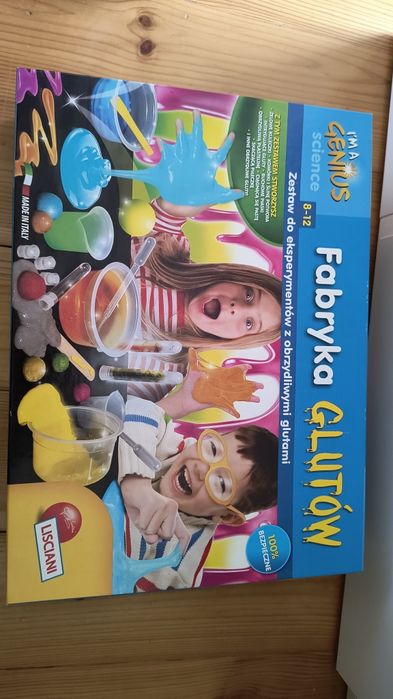 Zestaw do eksperymentów - fabryka glutów