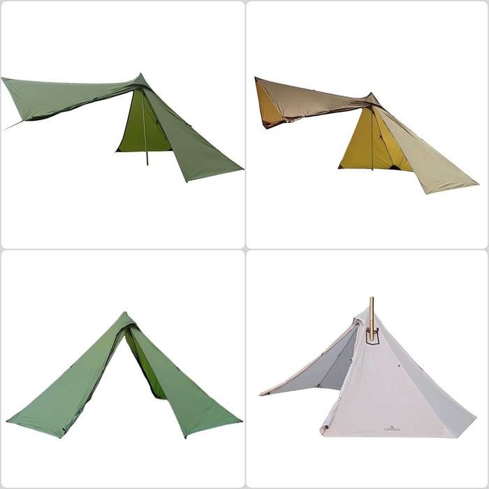 Tenda Campismo Familiar (1-4 pessoas)