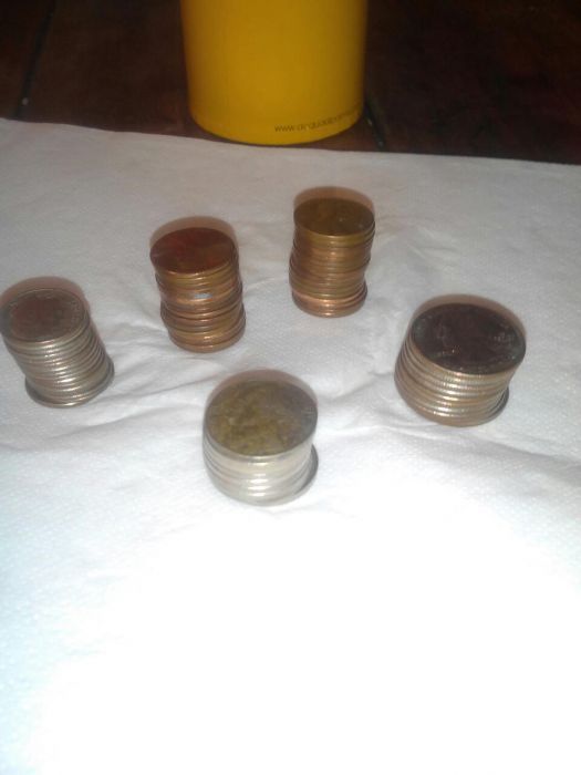 Lote de 67 moedas americanas