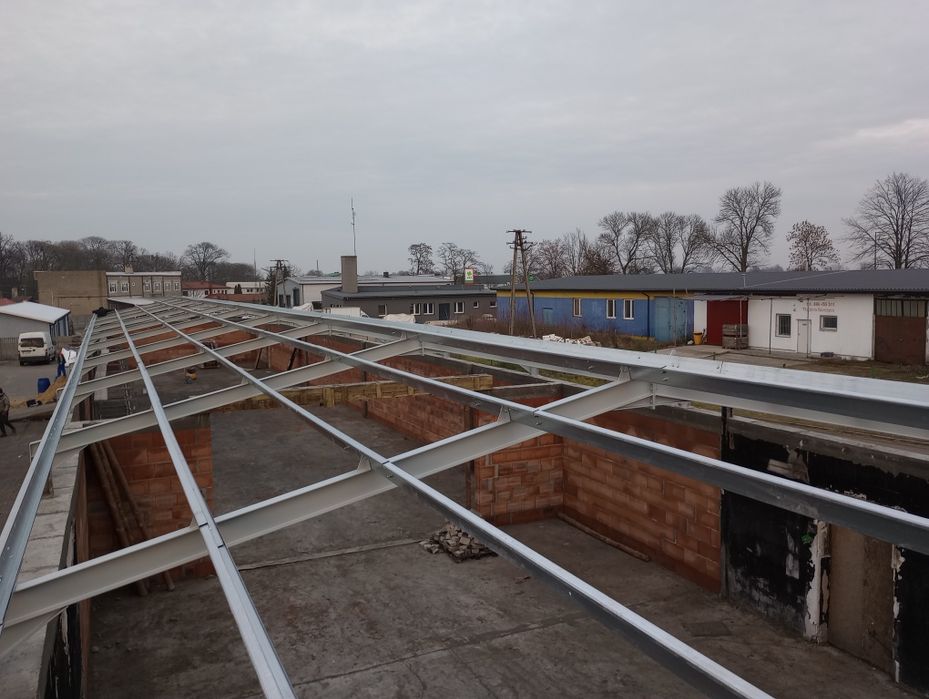 Kratownice, bindry, hala, wiata,konstrukcje dachowe, stalowe