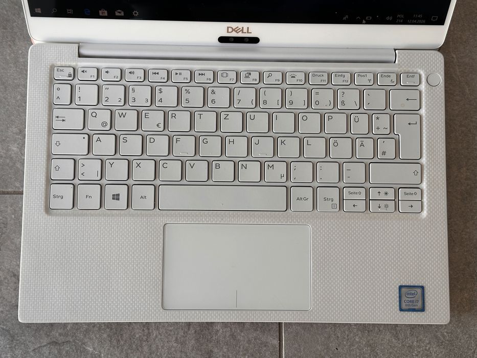 Laptop Dell XPS P82G 8GB RAM 256SSD Core i7 8550U