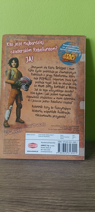 Star Wars Rebelianci – Dziennik Rebelianta (Ezra Bridger)