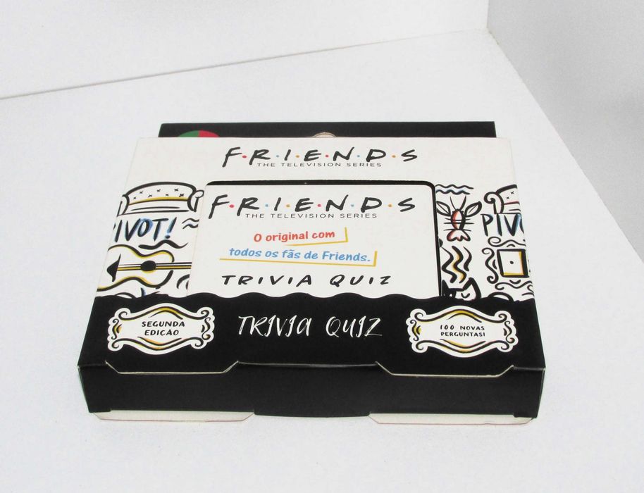 Trivia Quiz Friends Edição Portuguesa Novo/Selado