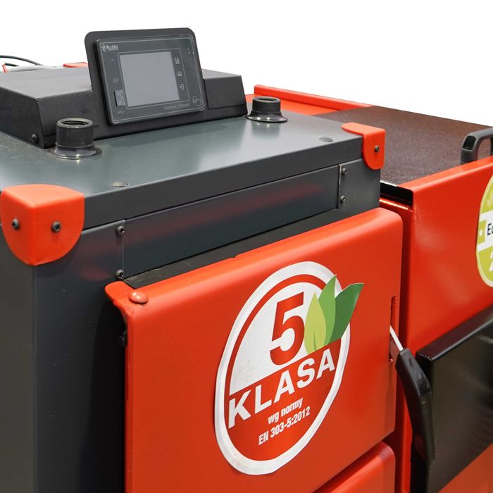 Piec Kocioł na Pellet z zasobnikiem + Węgiel/Drewno 18kw do 220m2
