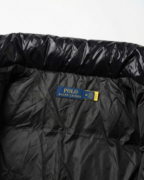 Casaco Polo Ralph Lauren Puffer Glossy Preto