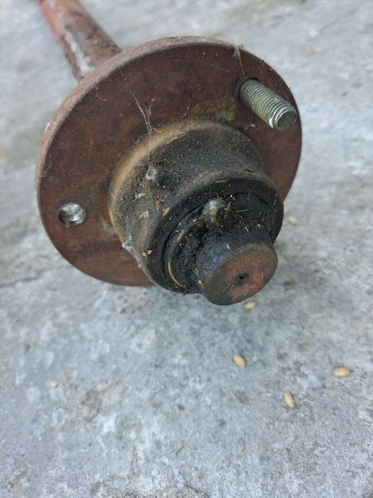 Wózek paszowy gospodarczy koleba oś