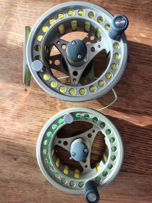 Kołowrotek muchowy vision koma  + 2 sznury #5