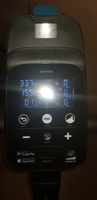 Bicicleta estática Decathlon Domyos 500