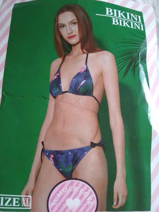 Bikini strój kąpielowy rozmiar xl dwuczęściowy