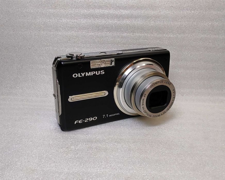 Цифровой фотоаппарат Olympus FE-290 Black+ЗАРЯДКА