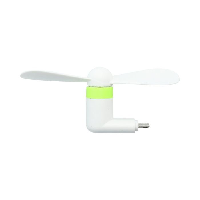 Mini Wiatrak / wentylator na Micro USB White