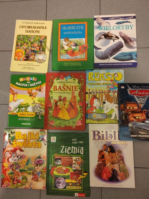 Bajki biblia wiersze dla dzieci i inne książki