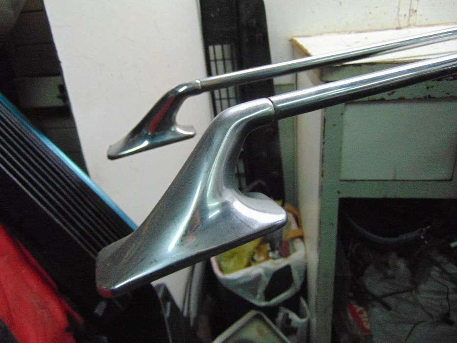 Mercedes W123 Station carrinha barras tejadilho cromadas