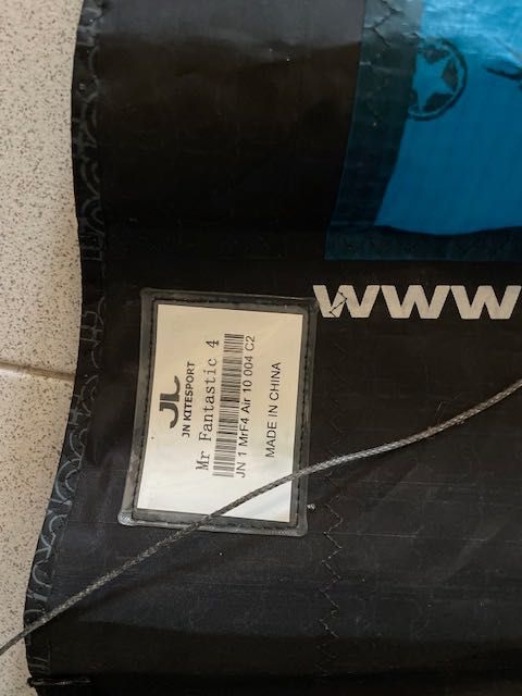 Kitesurf Kite JN Mr Fantastic 4,  10m