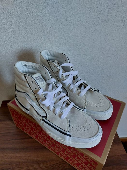 Vans Sk8-Hi Bege novo sem etiqueta