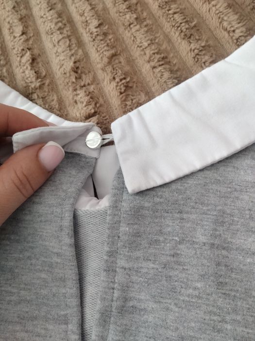 Сукня жіноча трикотажна сіра плаття р. Л Goldi ідеальний стан