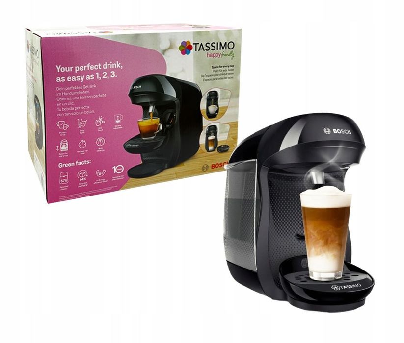 Bosch Tassimo Happy friendly   + 120 kapsułek kawy. Przesyłka gratis!!