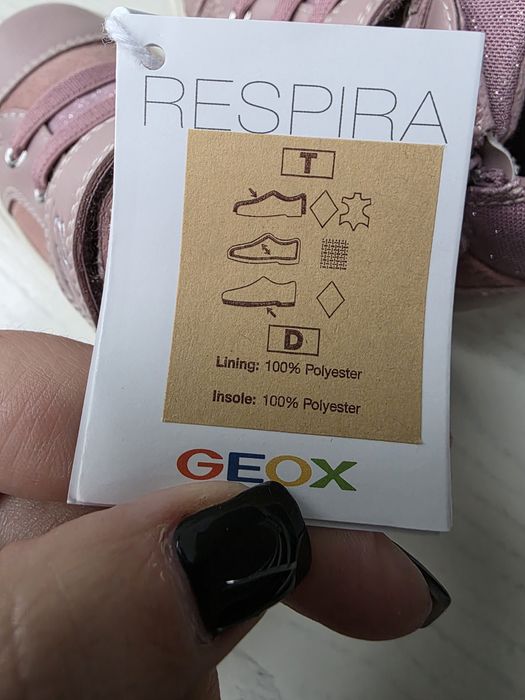 Nowe sneakersy buty dziewczęce geox 24 buty wiosenne dziewczęce